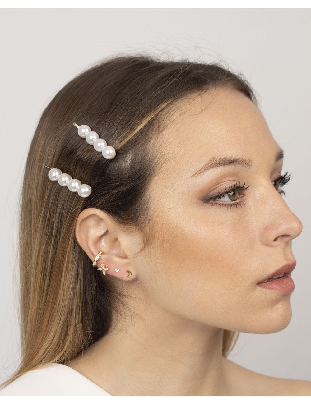 Indica Gepensioneerde onwettig Small pearl hair clip - Accessories - Trium Jewelry