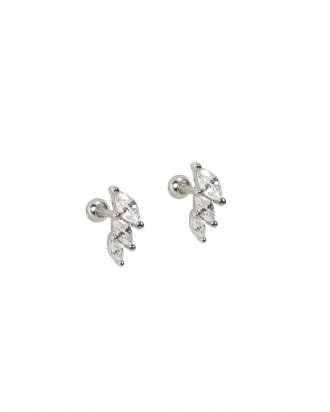 Marquise piercing silver